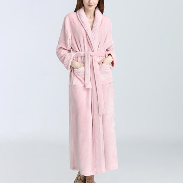 women's sleepwear extra long plus size winter warm coral fleece bathrobe women flannel dobby kimono bath robe bridesmaid dressing gown, Black;red
women's sleepwear extra long plus size winter warm coral fleece bathrobe women flannel dobby kimono bath robe bridesmaid dressing gown, Black;red