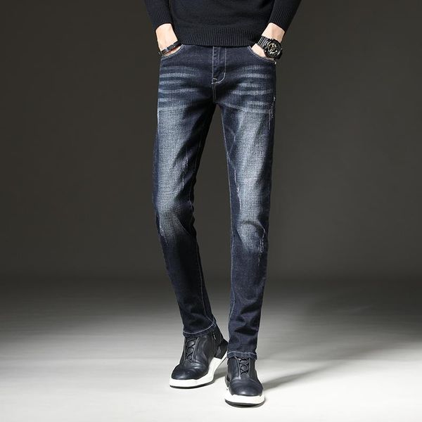 men's jeans spring and summer straight loose trend wild youth tide brand casual slim retro pants men, Blue
men's jeans spring and summer straight loose trend wild youth tide brand casual slim retro pants men, Blue