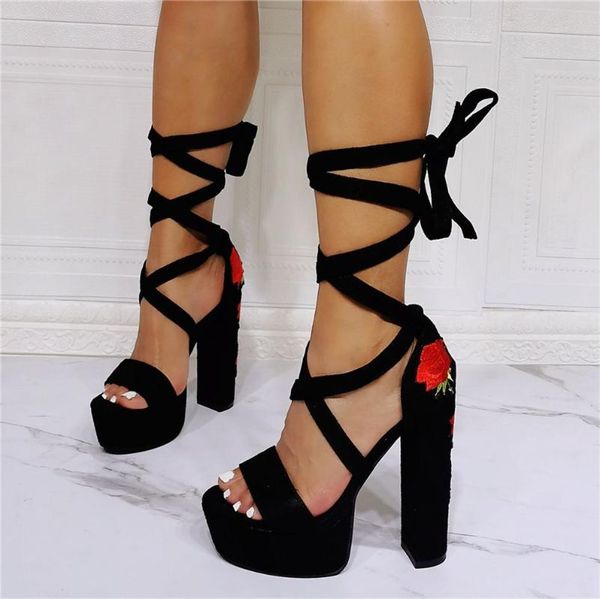 dress shoes women elegant black suede leather sandals classy floral square block high heels embroidery lace up boots strappy
dress shoes women elegant black suede leather sandals classy floral square block high heels embroidery lace up boots strappy