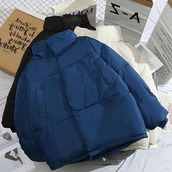 2021quality women's winter new korean loose warm down cotton padded jacket bread show thin thick coat, Black
2021quality women's winter new korean loose warm down cotton padded jacket bread show thin thick coat, Black