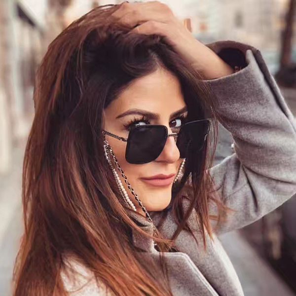 2019 new round goggle chain brand sunglasses women fashion sunglasses retro ch4244 brand designer sunglasses punk sun glasses, White;black
2019 new round goggle chain brand sunglasses women fashion sunglasses retro ch4244 brand designer sunglasses punk sun glasses, White;black