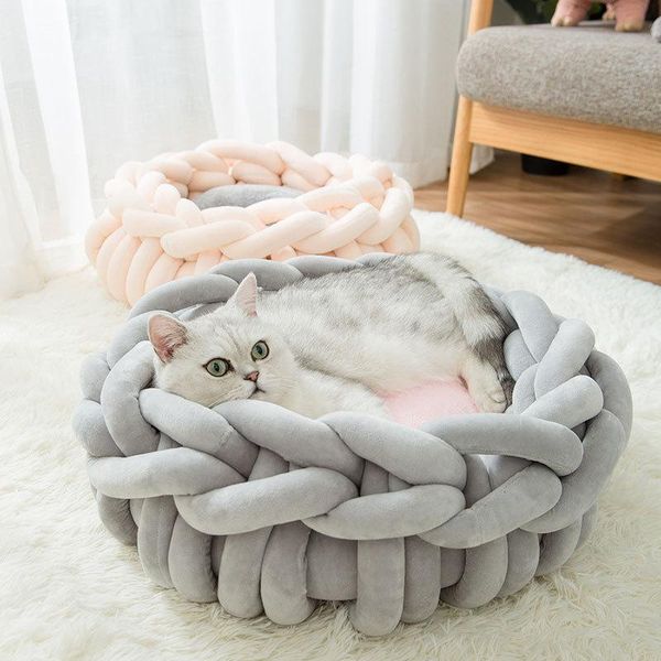 kennels & pens jormel handmade knit cat beds mats warm soft small dogs kennel puppy kitten cave basket sleeping bag detachable pet house
kennels & pens jormel handmade knit cat beds mats warm soft small dogs kennel puppy kitten cave basket sleeping bag detachable pet house