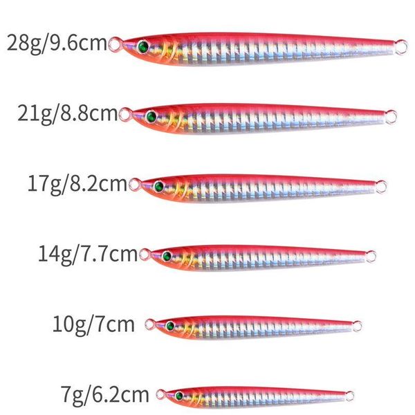 5pcs/lot metal jig fishing lure slow cast jigging spoon 7g 10g 14g 17g 21g 40g 60 80g 100g artificial lead me jllofr
5pcs/lot metal jig fishing lure slow cast jigging spoon 7g 10g 14g 17g 21g 40g 60 80g 100g artificial lead me jllofr