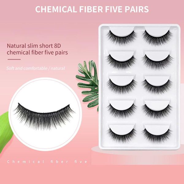 false eyelashes 5ps of 8d fiber three-dimensional cross faux cils yeux de biche naturel
false eyelashes 5ps of 8d fiber three-dimensional cross faux cils yeux de biche naturel