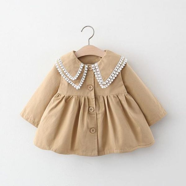 coat spring autumn trench for girls lace double collar solid doll windbreaker toddler baby cute fashion clothes kids jackets, Blue;gray
coat spring autumn trench for girls lace double collar solid doll windbreaker toddler baby cute fashion clothes kids jackets, Blue;gray