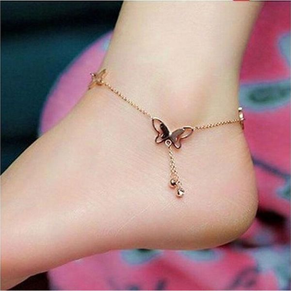 anklets accessories butterfly anklet bracelet women fashion beach foot chain girl love ankle on the leg jewelry, Red;blue
anklets accessories butterfly anklet bracelet women fashion beach foot chain girl love ankle on the leg jewelry, Red;blue