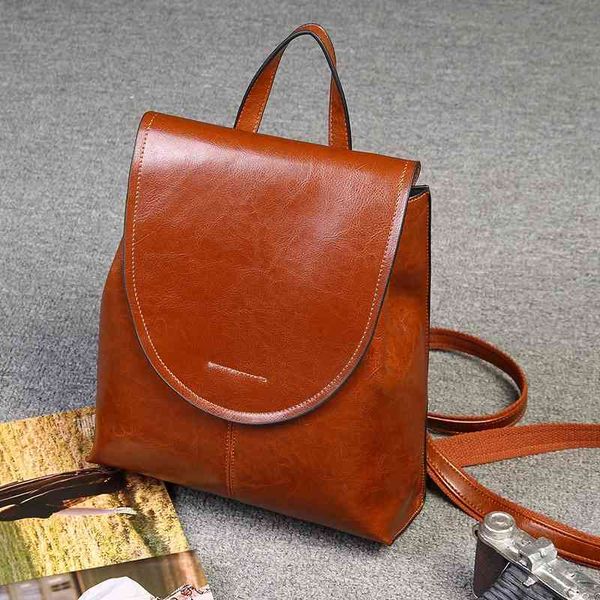 2021 new leather women's bag leisure backpack outdoor messenger bag fashion schoolbag
2021 new leather women's bag leisure backpack outdoor messenger bag fashion schoolbag