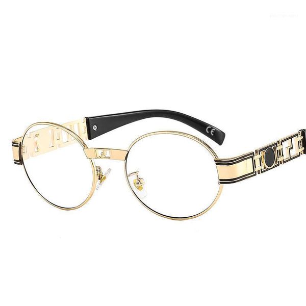 sunglasses veshion punk retro oval men women fashion shades uv400 vintage glasses, White;black
sunglasses veshion punk retro oval men women fashion shades uv400 vintage glasses, White;black