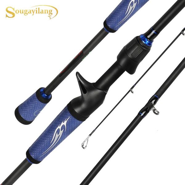 sougayilang 1.8m 2.1m 2.4m lure fishing rod portable 4 section carbon fiber rubber handle spinning /casting carp fishing rod
sougayilang 1.8m 2.1m 2.4m lure fishing rod portable 4 section carbon fiber rubber handle spinning /casting carp fishing rod