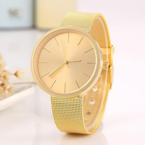 wristwatches fashion geneva watch mesh band alloy quartz gold watches no logo wristwatch women dress clock montre femme luxe, Slivery;brown
wristwatches fashion geneva watch mesh band alloy quartz gold watches no logo wristwatch women dress clock montre femme luxe, Slivery;brown