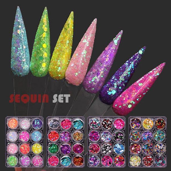 nail glitter multicolor sequin set laser super flash diamond powder color polygon thickness mixed ins style patch, Silver;gold
nail glitter multicolor sequin set laser super flash diamond powder color polygon thickness mixed ins style patch, Silver;gold