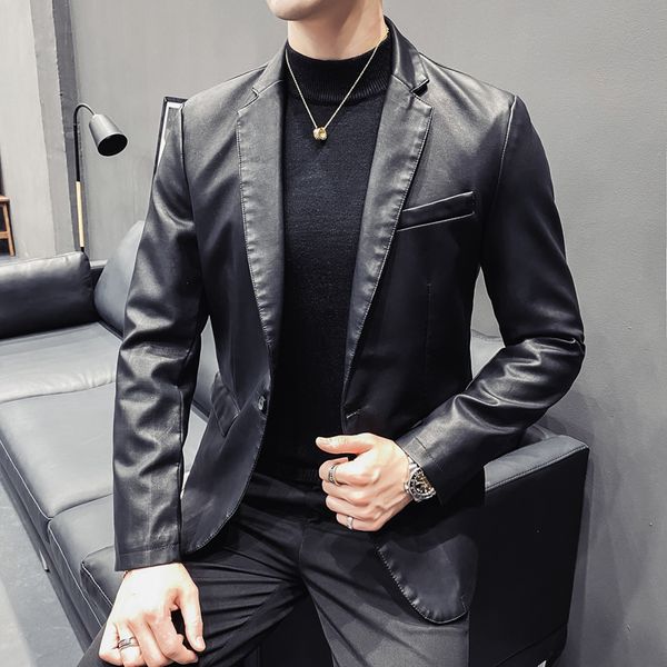 2021 mens jacket men's jackets male spring and autumn leather jackets men's new korean style slim thin trend leather jackets 5xl, Black
2021 mens jacket men's jackets male spring and autumn leather jackets men's new korean style slim thin trend leather jackets 5xl, Black