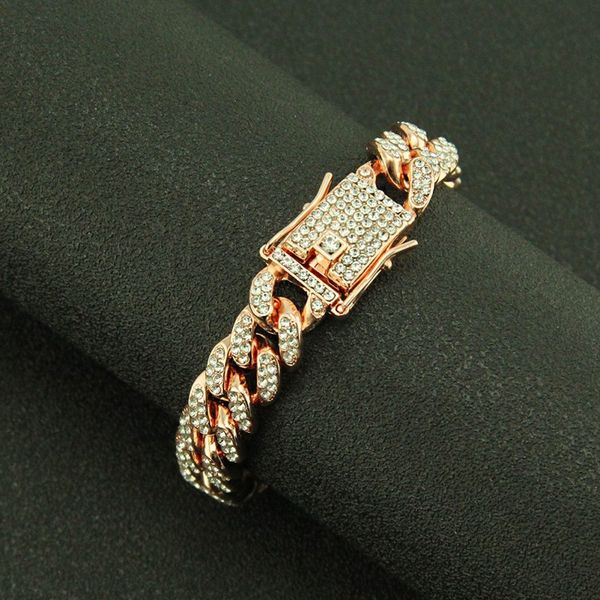 bling rhinestone bracelet iced out chain rose gold silver miami cuban link chains bracelets hip hop jewelry men gift fashion music party yay, Golden;silver
bling rhinestone bracelet iced out chain rose gold silver miami cuban link chains bracelets hip hop jewelry men gift fashion music party yay, Golden;silver