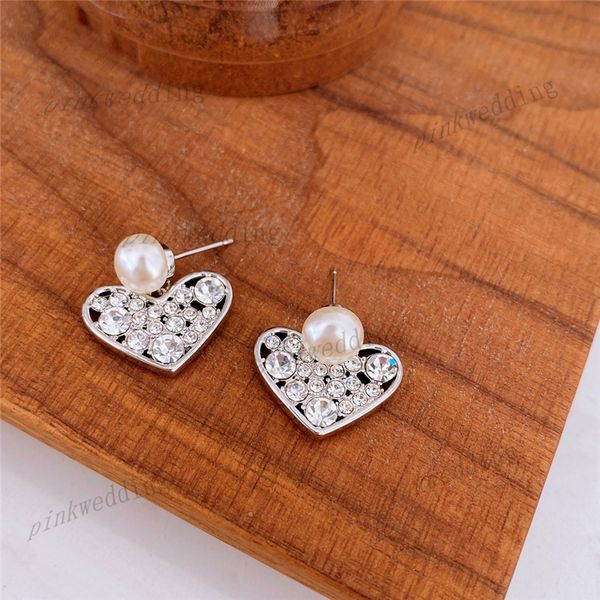 shiny silver pearl charm diamond heart ear stud simple delicate elegant earrings cute chic studs for women, Golden
shiny silver pearl charm diamond heart ear stud simple delicate elegant earrings cute chic studs for women, Golden