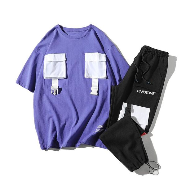 men's tracksuits 2021 men sets summer style hip hop tracksuit streetwear t shirts and street pants jogging homme, Gray
men's tracksuits 2021 men sets summer style hip hop tracksuit streetwear t shirts and street pants jogging homme, Gray