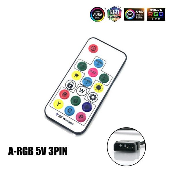 rf rgb controller remote for a-rgb for motherboard&hub 4pin/3pin plug aura sync molex 4pin power supply plug water cooler 12v/5v
rf rgb controller remote for a-rgb for motherboard&hub 4pin/3pin plug aura sync molex 4pin power supply plug water cooler 12v/5v
