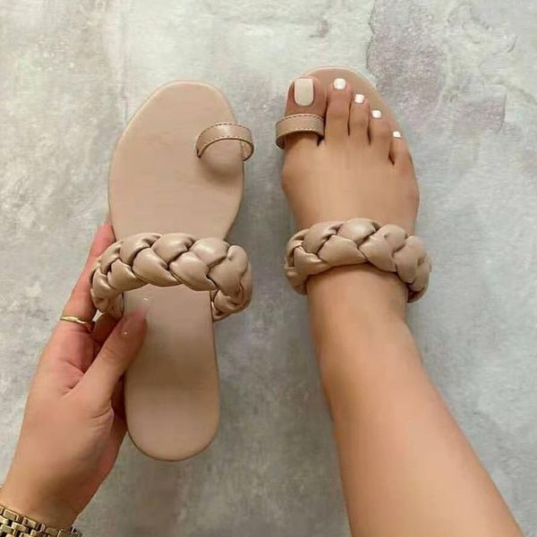 slippers women's fashion woven summer shoes woman solif comfort non-slip outside wear female slides large size footwear, Black
slippers women's fashion woven summer shoes woman solif comfort non-slip outside wear female slides large size footwear, Black
