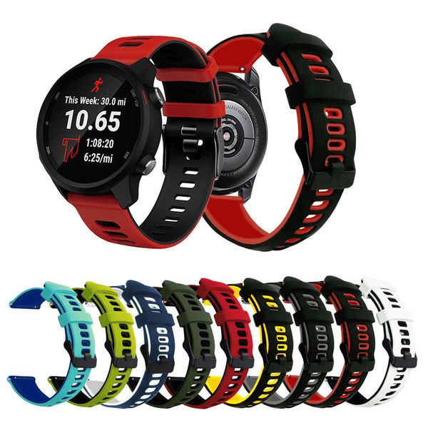 20/22mm straps double color match watchband sport silicone band for samsung galaxy watch active 2 huawei gt2 watch band garmin
20/22mm straps double color match watchband sport silicone band for samsung galaxy watch active 2 huawei gt2 watch band garmin