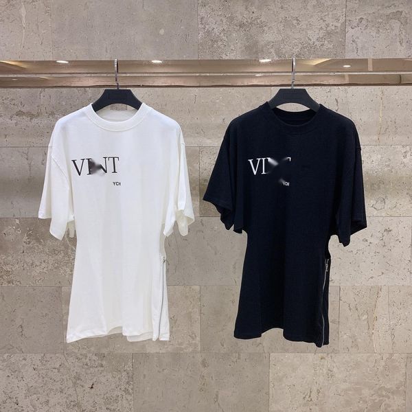 women designer t shirt2021 new waist hollowed out korean design feeling shows thin buttocks two wear round neck short sleeve t-shirt top, White
women designer t shirt2021 new waist hollowed out korean design feeling shows thin buttocks two wear round neck short sleeve t-shirt top, White