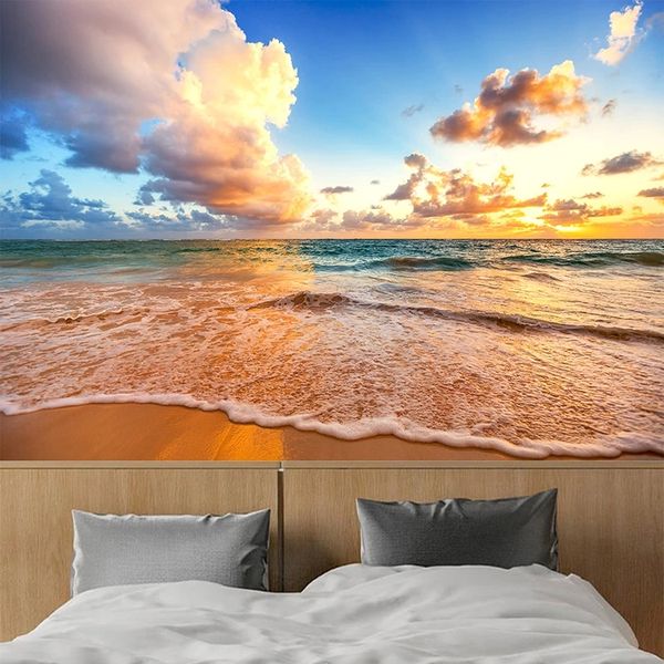 custom wallpaper 3d hd beautiful sky beach waves landscape mural living room bedroom background wall painting decor waterproof
custom wallpaper 3d hd beautiful sky beach waves landscape mural living room bedroom background wall painting decor waterproof