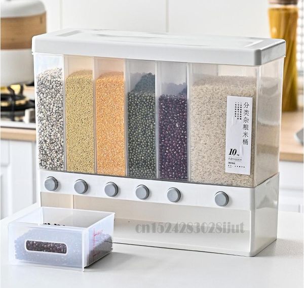 storage bottles & jars separate rice bucket grain box kitchen sealed tank wall mounted partition large capacity
storage bottles & jars separate rice bucket grain box kitchen sealed tank wall mounted partition large capacity