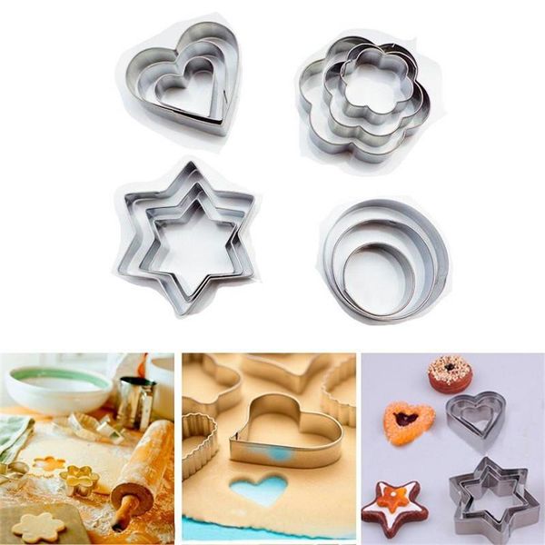 12pcs/set stainless steel biscuit mould portable round shape cake fondant mold kitchen gadgets accessories baking cookie cutter
12pcs/set stainless steel biscuit mould portable round shape cake fondant mold kitchen gadgets accessories baking cookie cutter