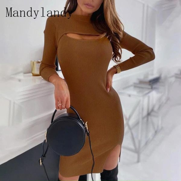 mandylandy women's long sleeve solid color o-neck slim dress spring autumn elegant hollow out high waist stitching split dress, Red
mandylandy women's long sleeve solid color o-neck slim dress spring autumn elegant hollow out high waist stitching split dress, Red