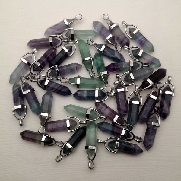 fashion fluorite natural stone crystal pillar pendants & necklaces for making jewelry point trendy 24pcs/lot, Bronze;silver
fashion fluorite natural stone crystal pillar pendants & necklaces for making jewelry point trendy 24pcs/lot, Bronze;silver