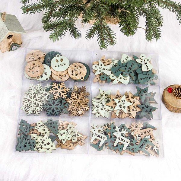 christmas decorations 24pcshollow snowflakes deer angel wooden pendants ornaments for xmas tree ornament party gift
christmas decorations 24pcshollow snowflakes deer angel wooden pendants ornaments for xmas tree ornament party gift