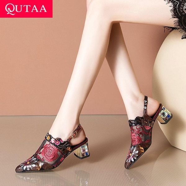 sandals qutaa 2021 platform ankle st rome female genuine leather fashion high heels summer party women shoes big size 34-43, Black
sandals qutaa 2021 platform ankle st rome female genuine leather fashion high heels summer party women shoes big size 34-43, Black