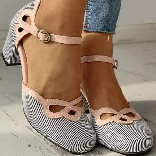 sandals mary style retro women cutout leather low chunky stripe strap heel shoe square shoes korean gladiator, Black
sandals mary style retro women cutout leather low chunky stripe strap heel shoe square shoes korean gladiator, Black