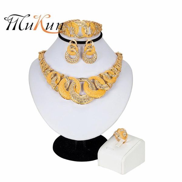 earrings & necklace mukun 2021 fashion jewelry set ring bracelet earring for women african nigerian sets turkey party jewellery, Silver
earrings & necklace mukun 2021 fashion jewelry set ring bracelet earring for women african nigerian sets turkey party jewellery, Silver