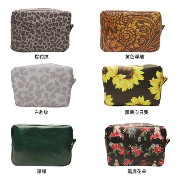 cosmetic bags & cases fashion multi-function travel bag clutch purse comestic sunflower print leopard pu leather zipper makeup
cosmetic bags & cases fashion multi-function travel bag clutch purse comestic sunflower print leopard pu leather zipper makeup