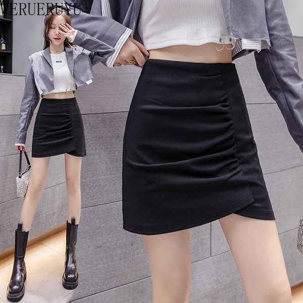 werueruyu autumn winter skirt women skirt solid color high waist slim one-step pencil skirt 210608, Black
werueruyu autumn winter skirt women skirt solid color high waist slim one-step pencil skirt 210608, Black