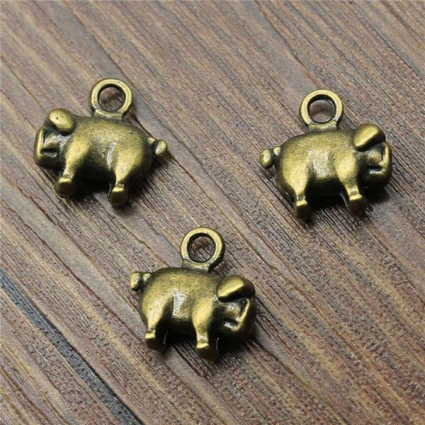 charms malzahar 3d pig diy jewelry bracelet for making kit accessories, Bronze;silver
charms malzahar 3d pig diy jewelry bracelet for making kit accessories, Bronze;silver