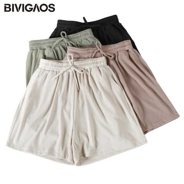 bivigaos summer sweet shorts women drawstring casual shorts plus size loose wide leg shorts ladies lungewear 210611, White;black
bivigaos summer sweet shorts women drawstring casual shorts plus size loose wide leg shorts ladies lungewear 210611, White;black