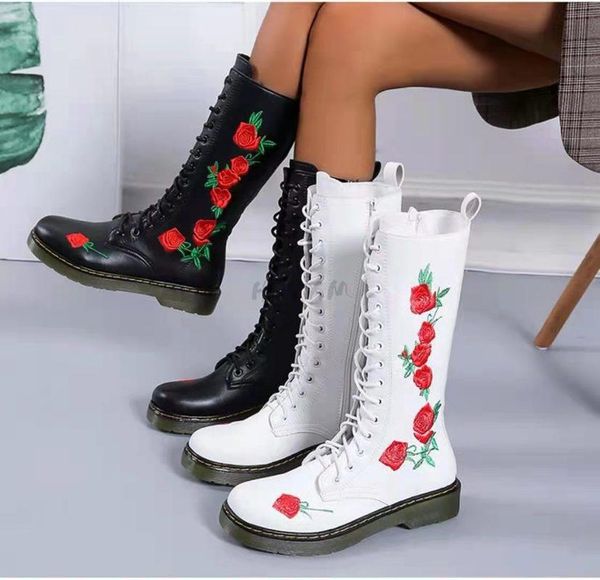 boots beige mid calf embroidered embroidery big size brand women winter genuine leather shoes flower handmade flat high heel, Black
boots beige mid calf embroidered embroidery big size brand women winter genuine leather shoes flower handmade flat high heel, Black