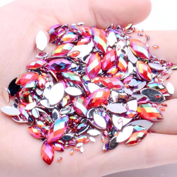nail art decorations 5x10mm 1000pcs ab colors flat back marquise earth facets acrylic rhinestones glue on beads diy crafts scrapbooking, Silver;gold
nail art decorations 5x10mm 1000pcs ab colors flat back marquise earth facets acrylic rhinestones glue on beads diy crafts scrapbooking, Silver;gold