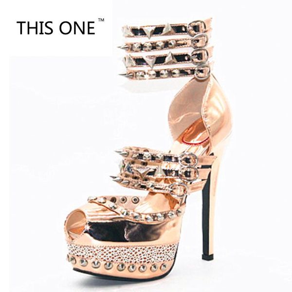dress shoes this one super women sandals nice rivets platform open toe thin heel gold woman plus us size 35-44, Black
dress shoes this one super women sandals nice rivets platform open toe thin heel gold woman plus us size 35-44, Black