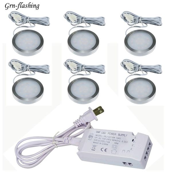 6pcs led under cabinet light with 12v power driver 1 to 6 lamps indoor lamps for home shop cupboard closet kitchen lighting
6pcs led under cabinet light with 12v power driver 1 to 6 lamps indoor lamps for home shop cupboard closet kitchen lighting