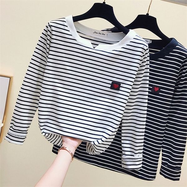gkfnmt casual women t-shirt long sleeve korean style slim basic cotton tshirt womens clothing autumn winter t shirt femme 220304, White
gkfnmt casual women t-shirt long sleeve korean style slim basic cotton tshirt womens clothing autumn winter t shirt femme 220304, White