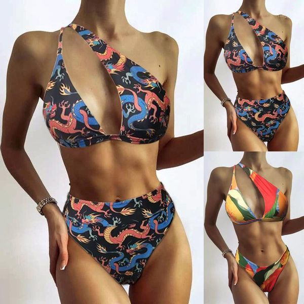 women's swimwear bikini 2021 woman lingerie set swimsuit high waisted tummy control two piece tankini, White;black
women's swimwear bikini 2021 woman lingerie set swimsuit high waisted tummy control two piece tankini, White;black