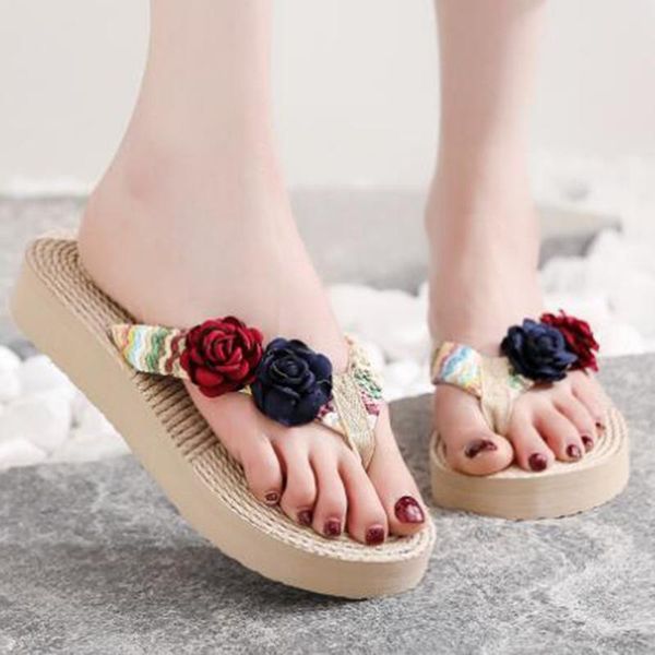 women flip flops platform sandals summer shoes female flip flops for women's fashion flowers casual ladies beach shoes qq296, Black
women flip flops platform sandals summer shoes female flip flops for women's fashion flowers casual ladies beach shoes qq296, Black