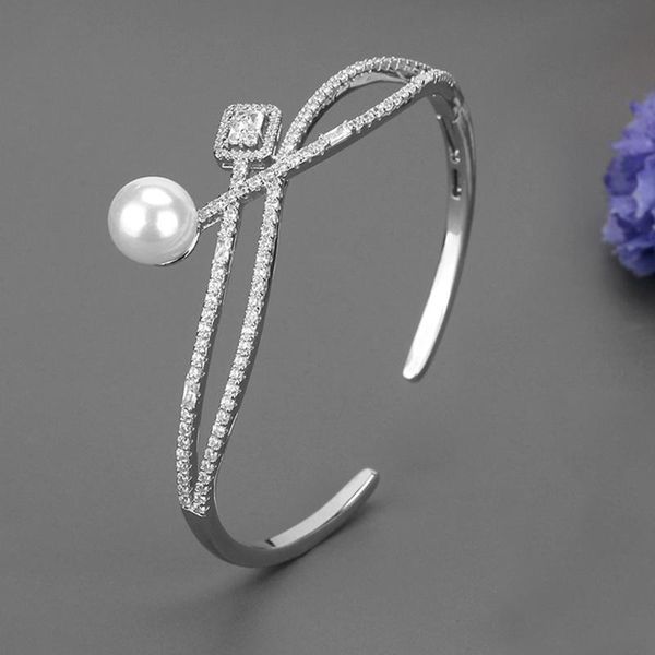 bangle tirim 2021 pearl bangles for women and girls cubic zirconia jewelry accessories party wedding engagmement, Black
bangle tirim 2021 pearl bangles for women and girls cubic zirconia jewelry accessories party wedding engagmement, Black