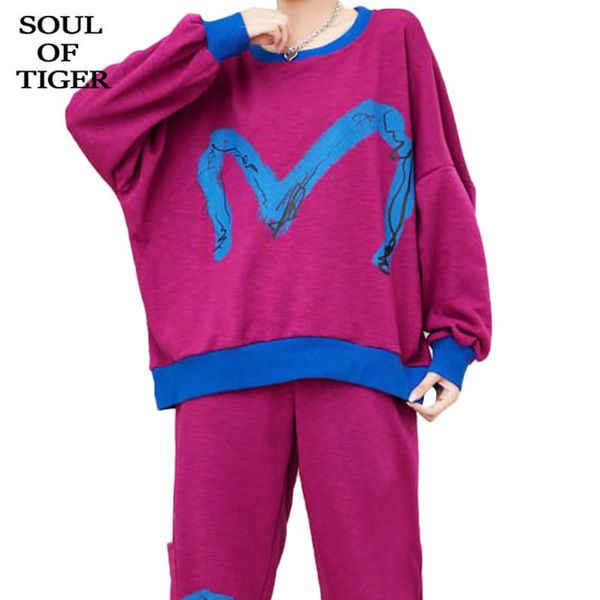 women's two piece pants soul of tiger 2021 european fashion tracksuits ladies printed pieces sets women long sleeve sweatshirt and loos, White
women's two piece pants soul of tiger 2021 european fashion tracksuits ladies printed pieces sets women long sleeve sweatshirt and loos, White