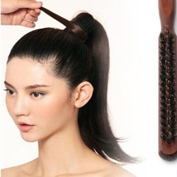 hair brushes 1pc professional wooden handle salon comb teasing brush back natural boar bristle hairbrush hairdressing styling tools, Silver
hair brushes 1pc professional wooden handle salon comb teasing brush back natural boar bristle hairbrush hairdressing styling tools, Silver