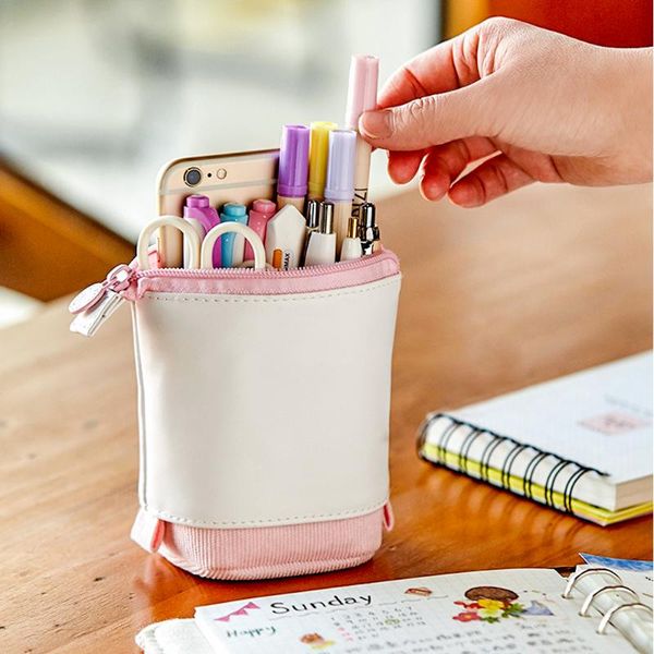 storage bags retractable pencil case -up corduroy solid color cute deformation bag change cosmetics portable
storage bags retractable pencil case -up corduroy solid color cute deformation bag change cosmetics portable