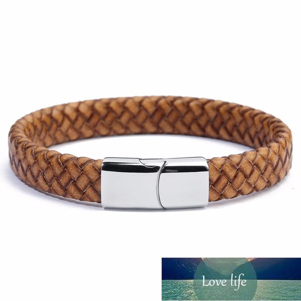 louleur vintage genuine leather bracelets bangles men jewelry stainless steel magntic clasp mens wrap leather bracelet homme, Golden;silver
louleur vintage genuine leather bracelets bangles men jewelry stainless steel magntic clasp mens wrap leather bracelet homme, Golden;silver