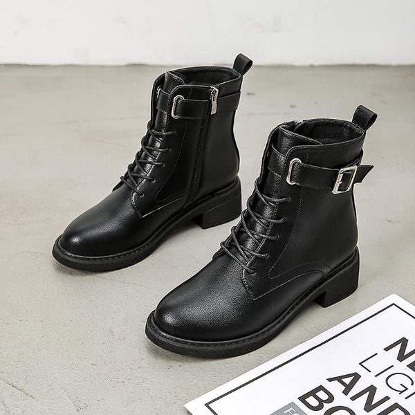 boots 2021 winter motocyle women platform genuine leather zipper ankle high waterproof boot shoes, Black
boots 2021 winter motocyle women platform genuine leather zipper ankle high waterproof boot shoes, Black
