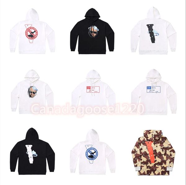 men's big v hip hop stylist hoodie long sleeve vlones men and women sweatshirt ow of pa white, Black
men's big v hip hop stylist hoodie long sleeve vlones men and women sweatshirt ow of pa white, Black